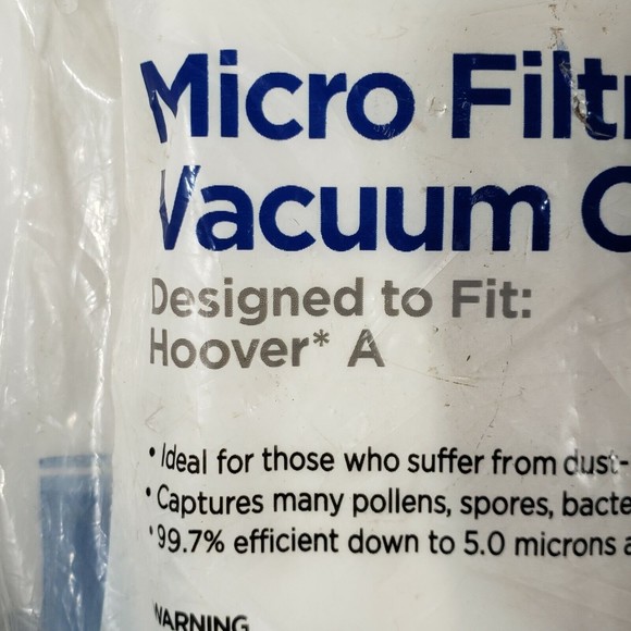 Micro Filtration Vacuum Cleaner Bags Fit Hoover 10bags 5sets = "A" See Pics - Picture 4 of 6